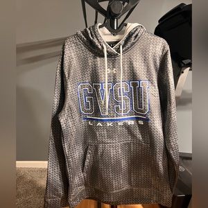 Grey grand valley hoodie size small